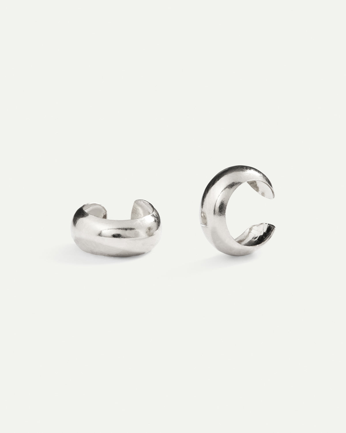 Sterling silver hoop earrings store «Balloons»