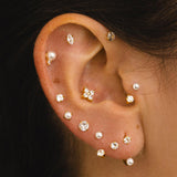 PENDIENTES PEARL MINI BRIGHT SILVER