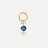 CHARM NORA BLUE GOLD