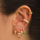 CHARM CHERRY GREEN GOLD