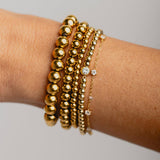 PULSERA BALLS M GOLD