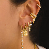 PENDIENTES HOOPS BRIGHT DOBLE GOLD