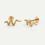 PIERCING SNAKE GOLD