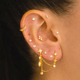 PENDIENTES AMBRA GOLD