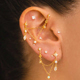 PENDIENTES PRINCESS MINI SILVER