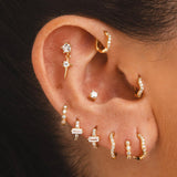 PENDIENTES BIMBA MINI SILVER