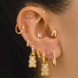 PIERCING EYE BRIGHT GOLD