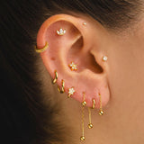 PENDIENTES BIMBO MINI SILVER