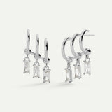 GALA-OHRRINGE AUS SILBER