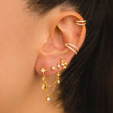 PIERCING ETERNITY XL DOPPELT SILBER