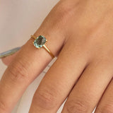 BEATRIZ GRÜN GOLD RING