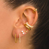 FANY BALLS GOLD OHRRINGE