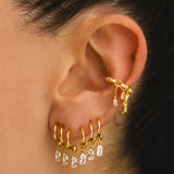 GALA-OHRRINGE AUS SILBER