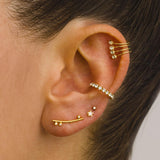 JIMENA GOLD OHRRINGE