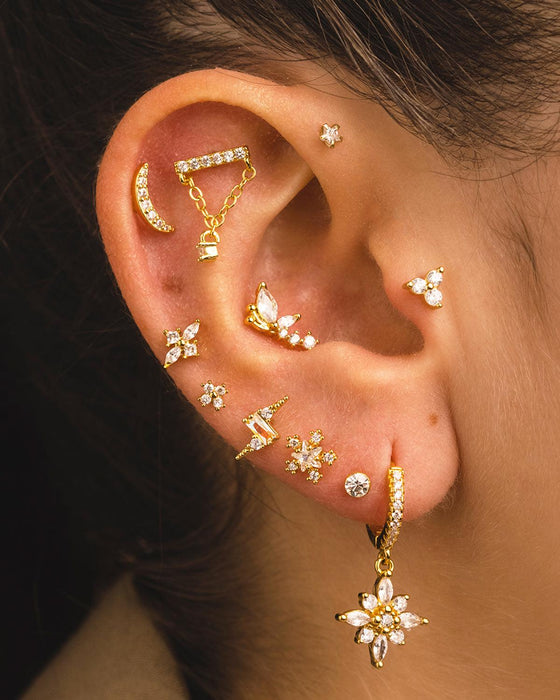 SILBERHAUCH-PIERCING