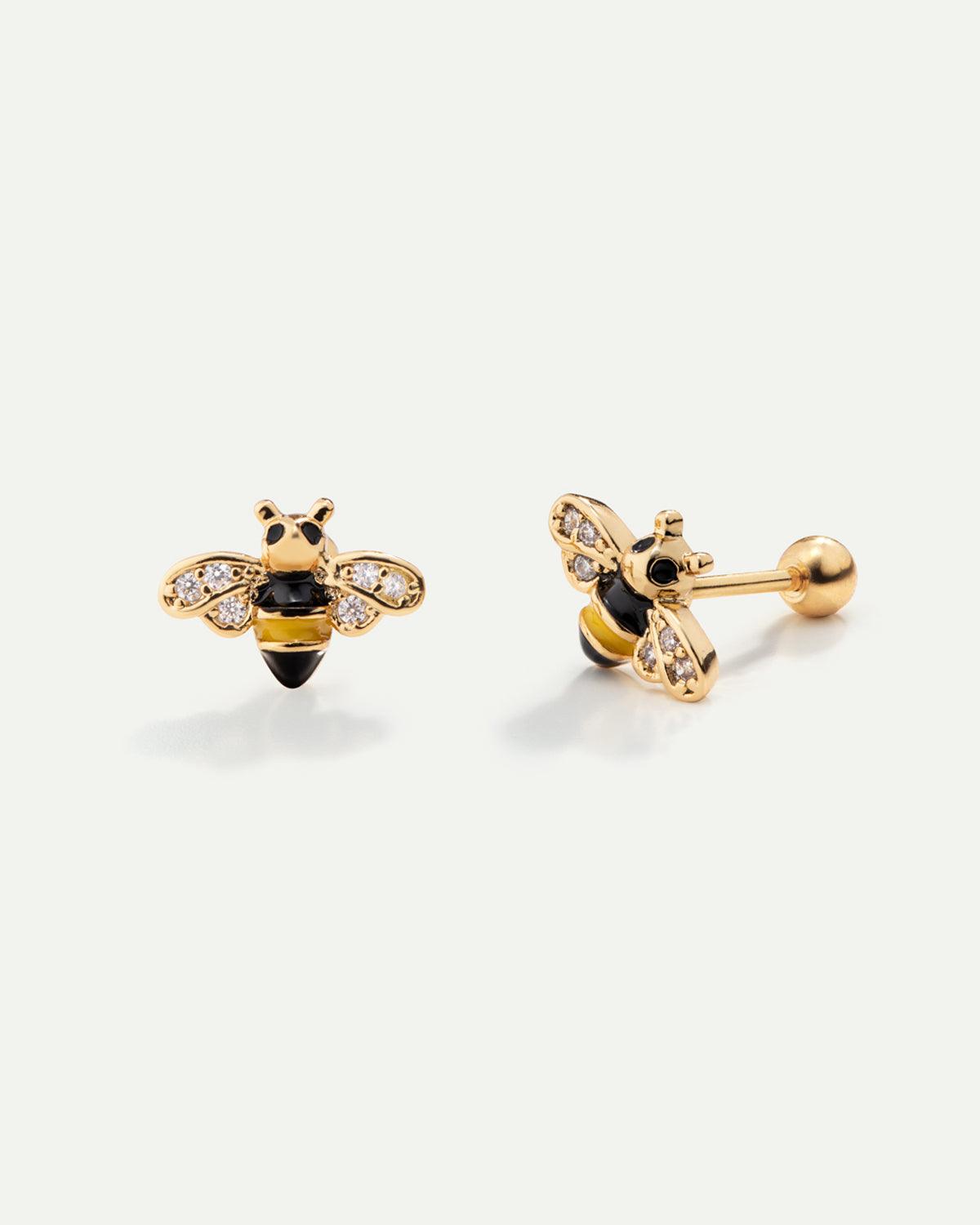 PIERCING BEE GOLD Adamina