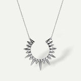 ELYSSE SILVER NECKLACE
