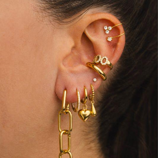 douleur lors du perçage de l'oreille