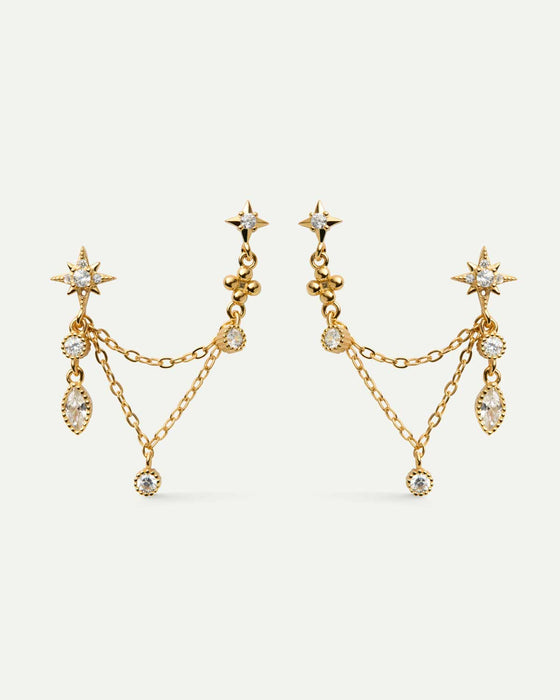 BOUCLES D'OREILLES OR AMBRA