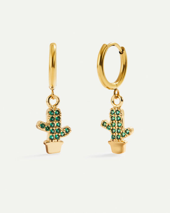 BOUCLES D'OREILLES CACTUS