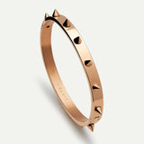 BRACELET PUNK OR ROSE