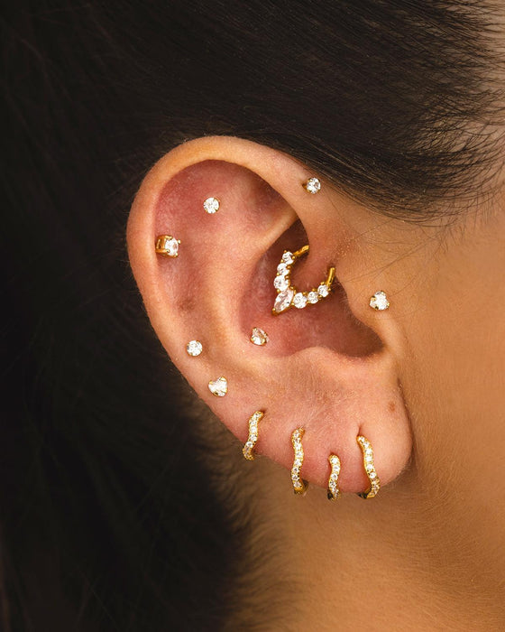 BOUCLES D'OREILLES OR BIMBA