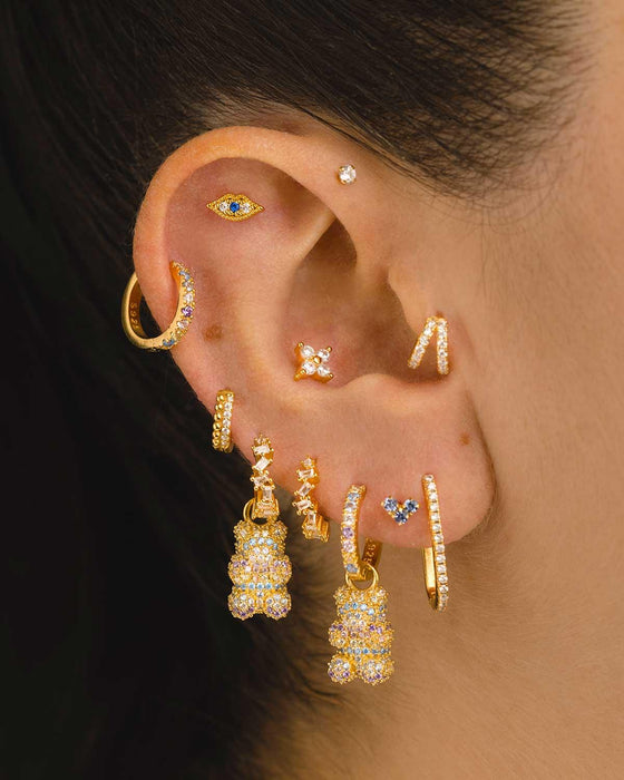 BOUCLES D'OREILLES EDDIE OR