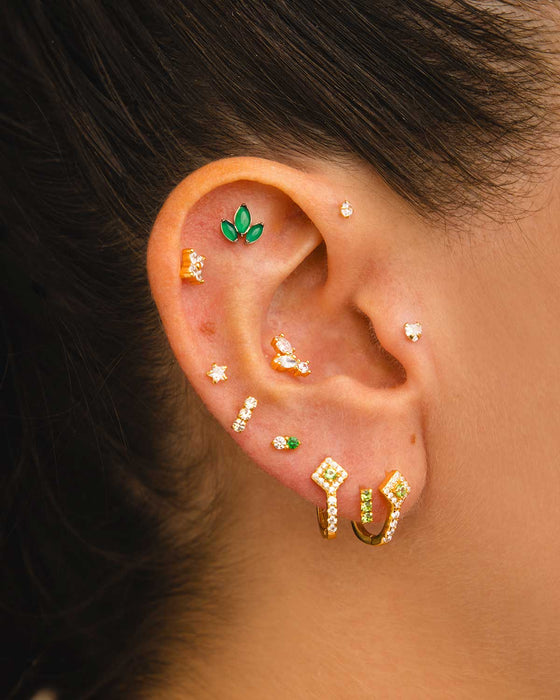 BOUCLES D'OREILLES OR HORIZON