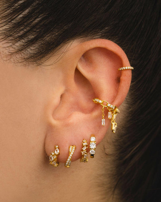 BOUCLES D'OREILLES EDDIE OR