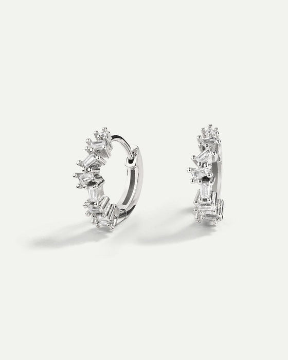 BOUCLES D'OREILLES EDDIE EN ARGENT