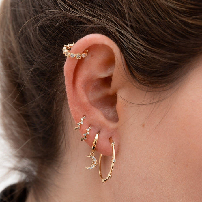 BOUCLES D'OREILLES EN ARGENT ERIN