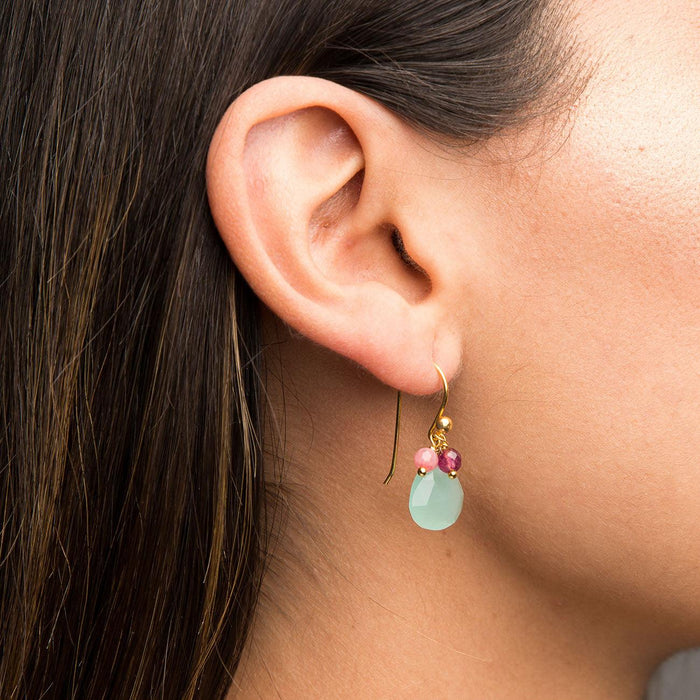 BOUCLES D'OREILLES WENDY GREEN