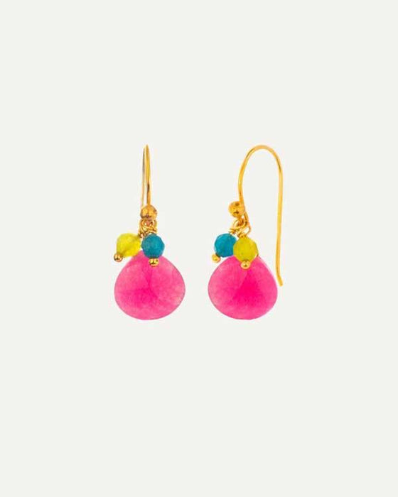 BOUCLES D'OREILLES WENDY PINK