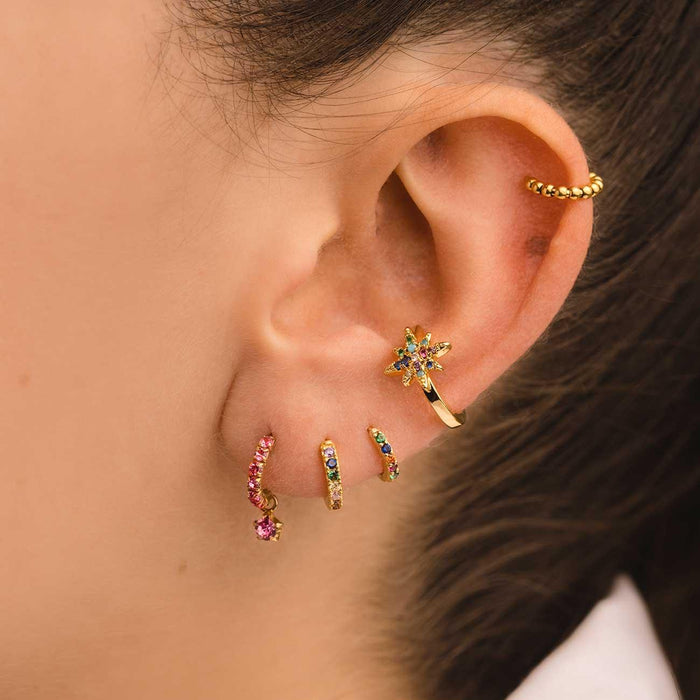 BOUCLES DE PERÇAGE BOULES OR