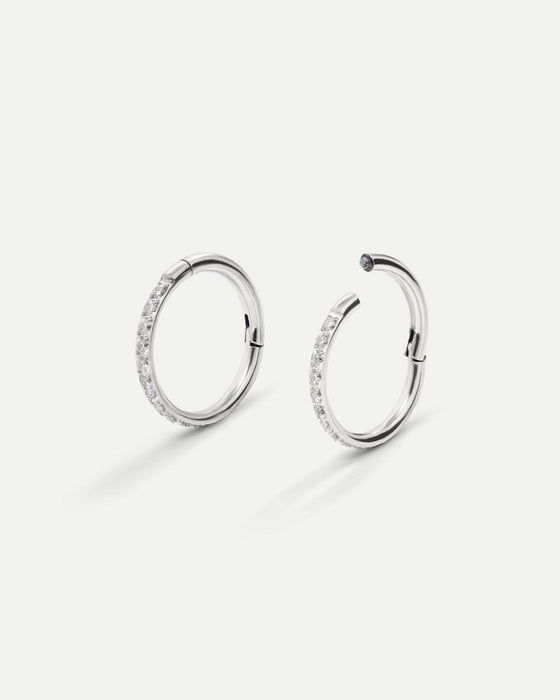 PIERCING ETERNITY M SILVER