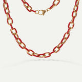 COLLANA GINA RED