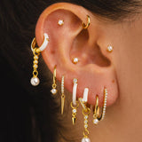 ORECCHINI IN ORO CON PERLE