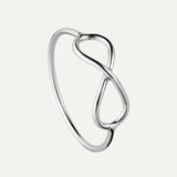 ANELLO INFINITO IN ARGENTO
