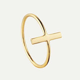 ANELLO D'ORO A BASTONE