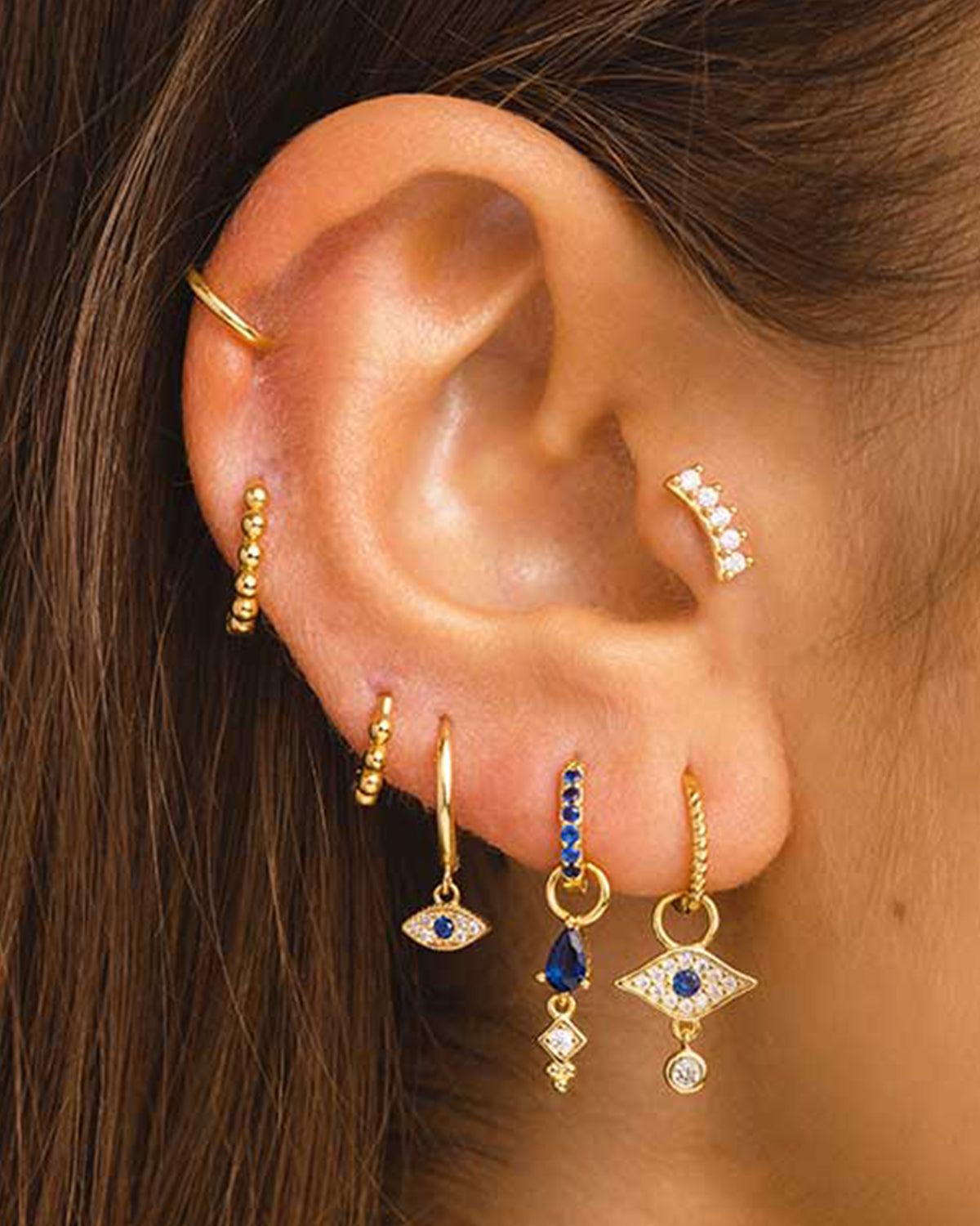 PENDIENTES HOOPS TWIST GOLD