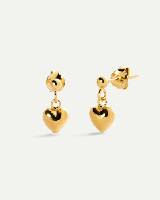 ALMA DOT GOLD EARRINGS