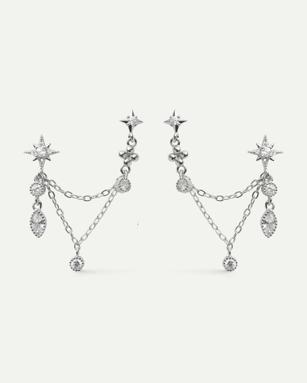 PENDIENTES AMBRA SILVER