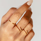 ANILLO MEI SILVER