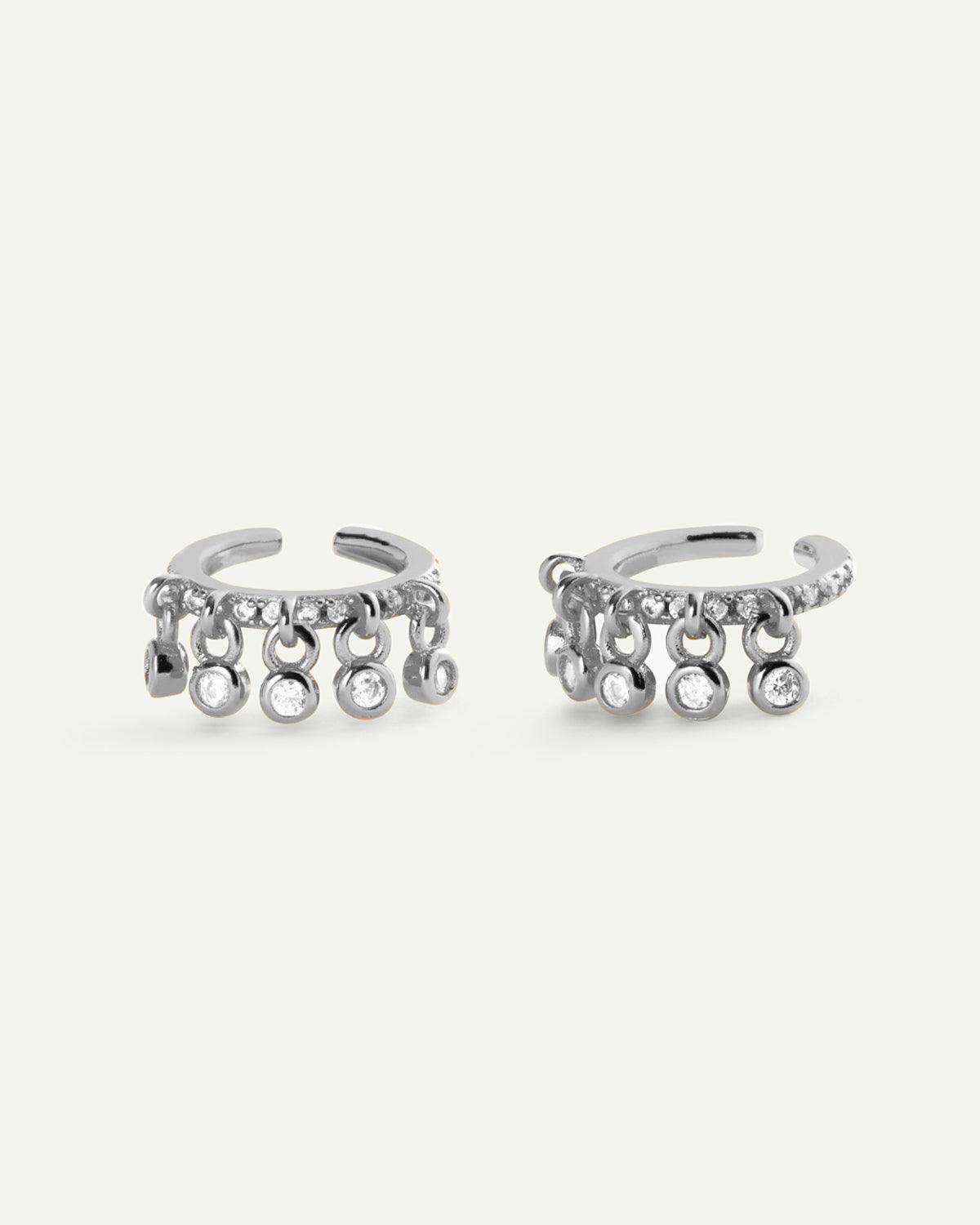 PENDIENTES ARLA DROPS SILVER