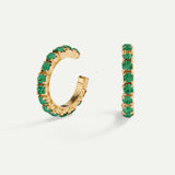PENDIENTES ARLA GREEN GOLD