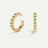 PENDIENTES ARLA GREEN LIGHT GOLD