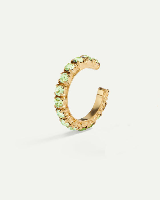 BOUCLES D'OREILLES ARLA GREEN LIGHT GOLD