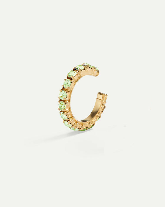 ARLA MINI ORECCHINI IN ORO VERDE CHIARO