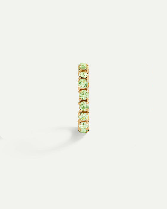 ARLA MINI ORECCHINI IN ORO VERDE CHIARO