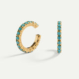 PENDIENTES ARLA TURQUOISE GOLD